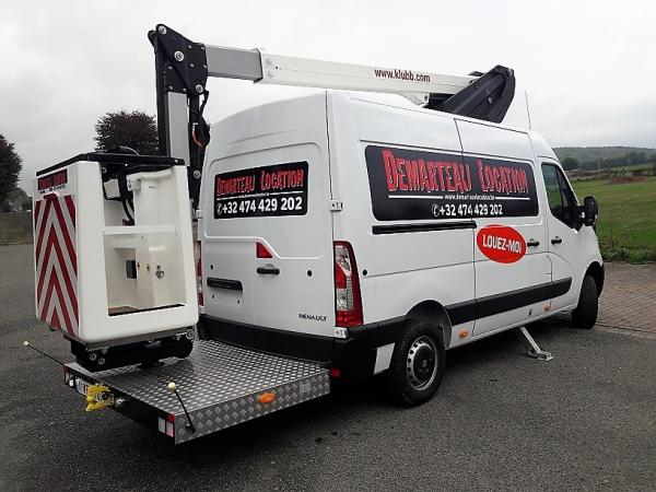 Fourgon Nacelle Klubb K38P - Demarteau Location