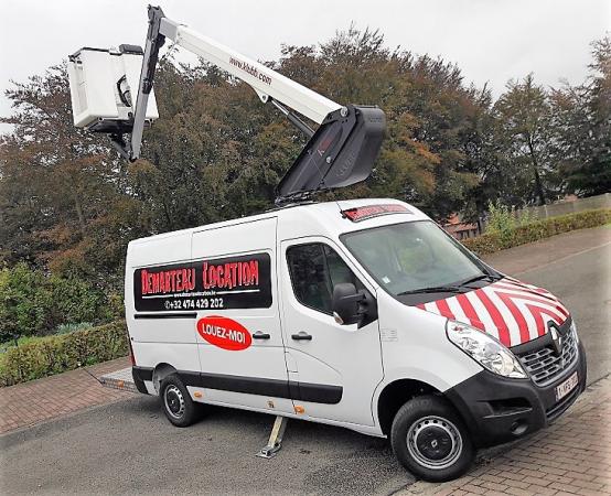 Fourgon Nacelle Klubb K38P - Demarteau Location