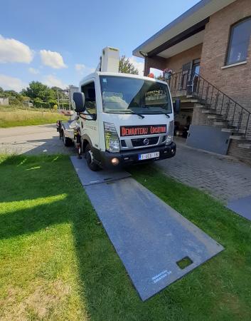 Plaque de roulage et camionnettes nacelles - Demarteau Location